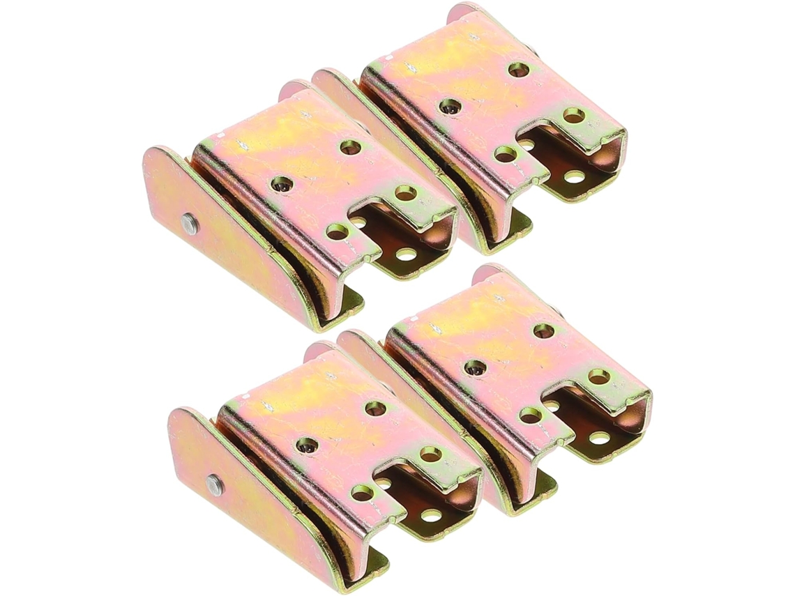 Conjunto De 4 Dobradiças Dobráveis Com Fechamento Automático Para