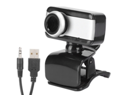 Câmera De Computador A3 Microfone Embutido Sem Driver 480p Preto Yemaesre Brilvibera