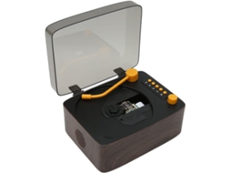 Leitor Cd Portátil, Reprodutor De Música Com Alto-falante Hifi Recarregável, Mini De Retrô Multifuncional
