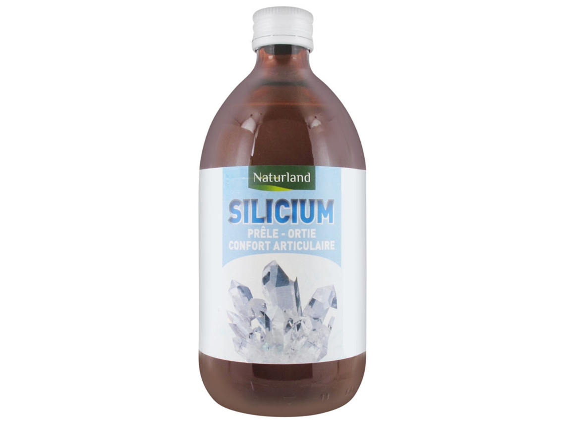 Silício Com Urtiga Ulmaria 480 Ml NATURLAND