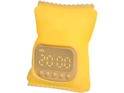 Despertador Digital Com Luz Noturna – Fofo Em Formato De Saco Batatas Fritas, Relógio Para Treinamento Do Sono Com Luz