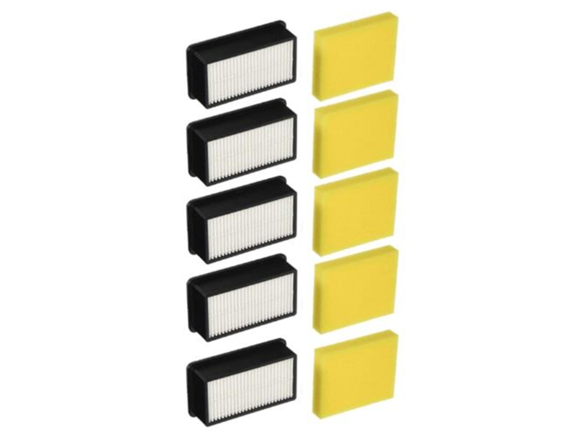 5 filtros de pacote para kit de filtros de substituição de aspiradores bissell 1008 cleanview, compare com a parte 2032663 e 1601502