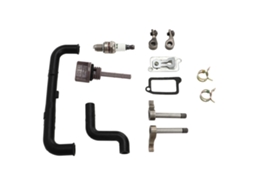 Kit de substituição da peça de retenção do balancim do motor do cortador de grama e tubo de óleo para GX25 HHT25S