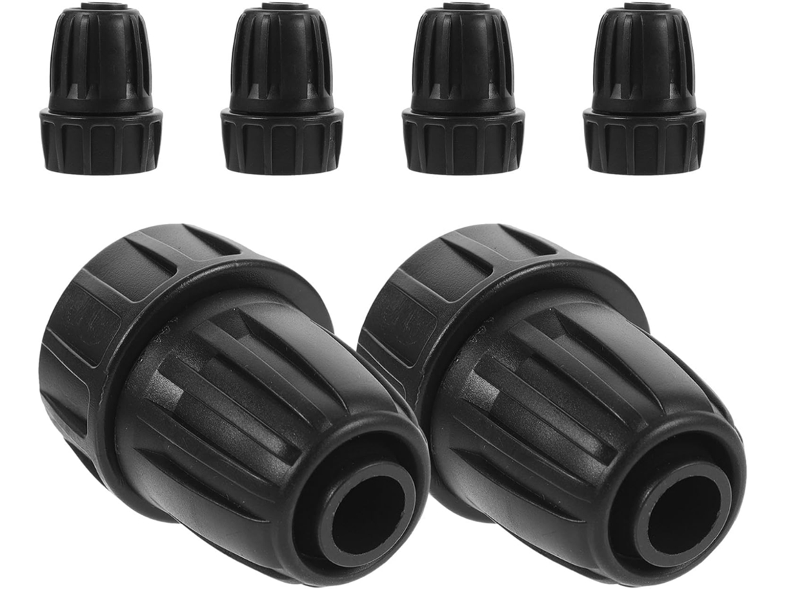 Conjunto De 6 Peças Conexões Irrigação Por Gotejamento Em Plástico