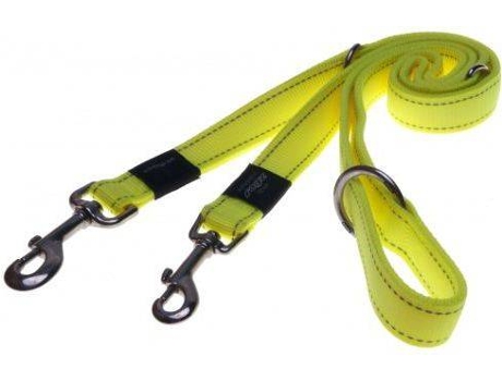 Trela para Cães  Lumberjack (Amarelo - 160 x 2.5 cm - Nylon)