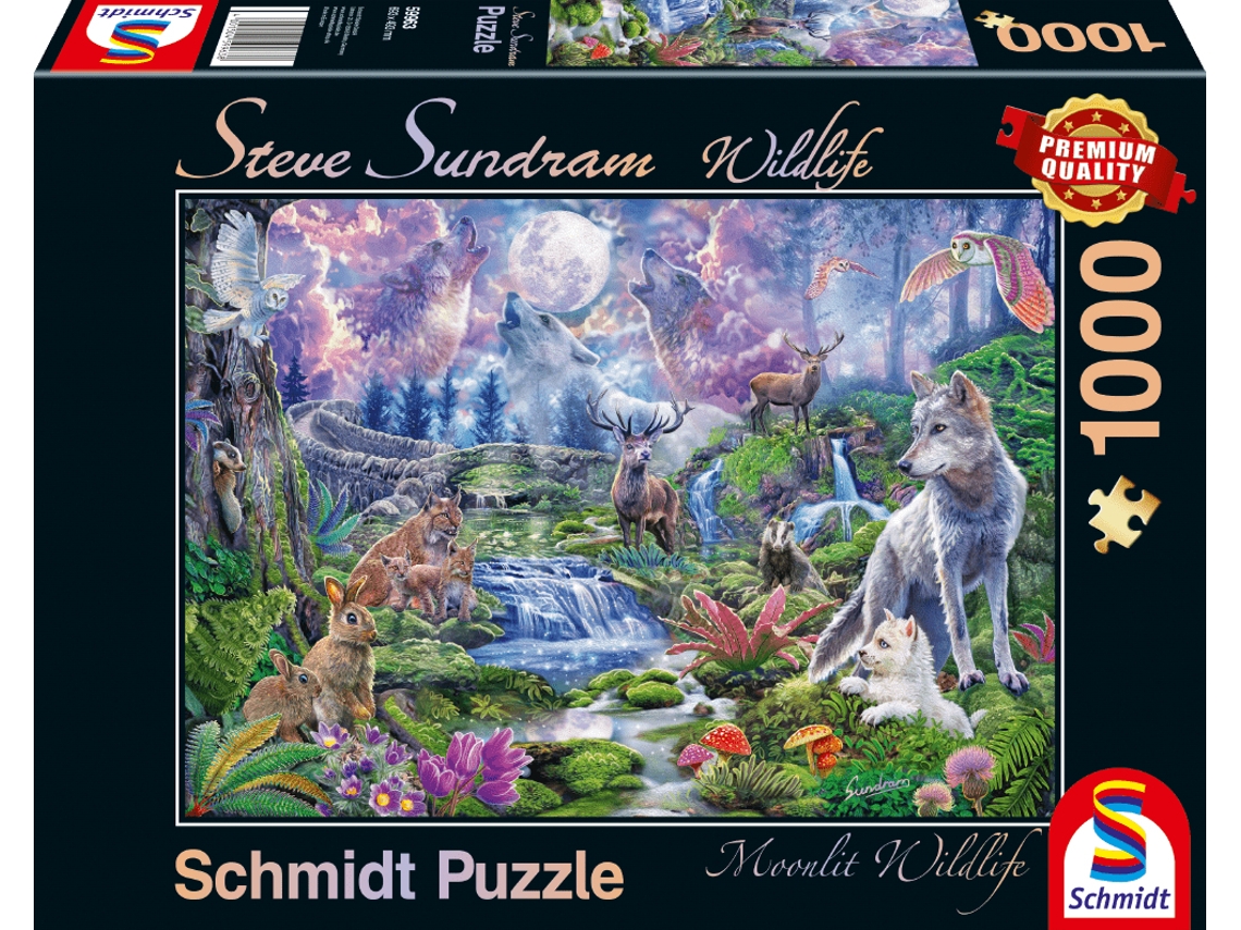 Puzzle SCHMIDT SPIELE 59963 1000 Peças Animais