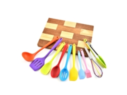 Conjunto Utensílios Cozinha Silicone LAXISCREED 10 Peças