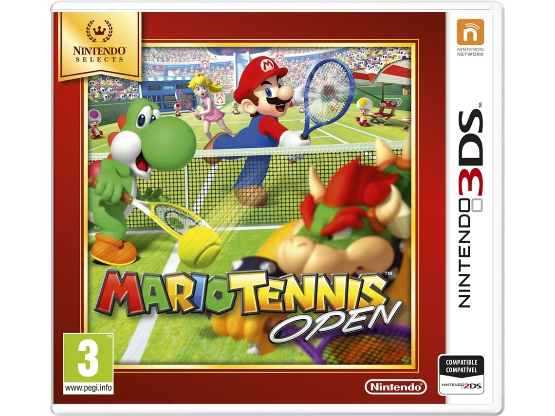 Jogo Nintendo 3DS Selects Mario Tennis Open