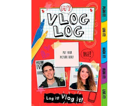 Livro My Vlog Log de Frankie Jones