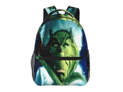 Mochila Grinch E104 Para Escola E Trabalho, Leve E À Prova Dágua, Mochila Estilosa Para Estudantes E Adultos N104 Olysi Shop