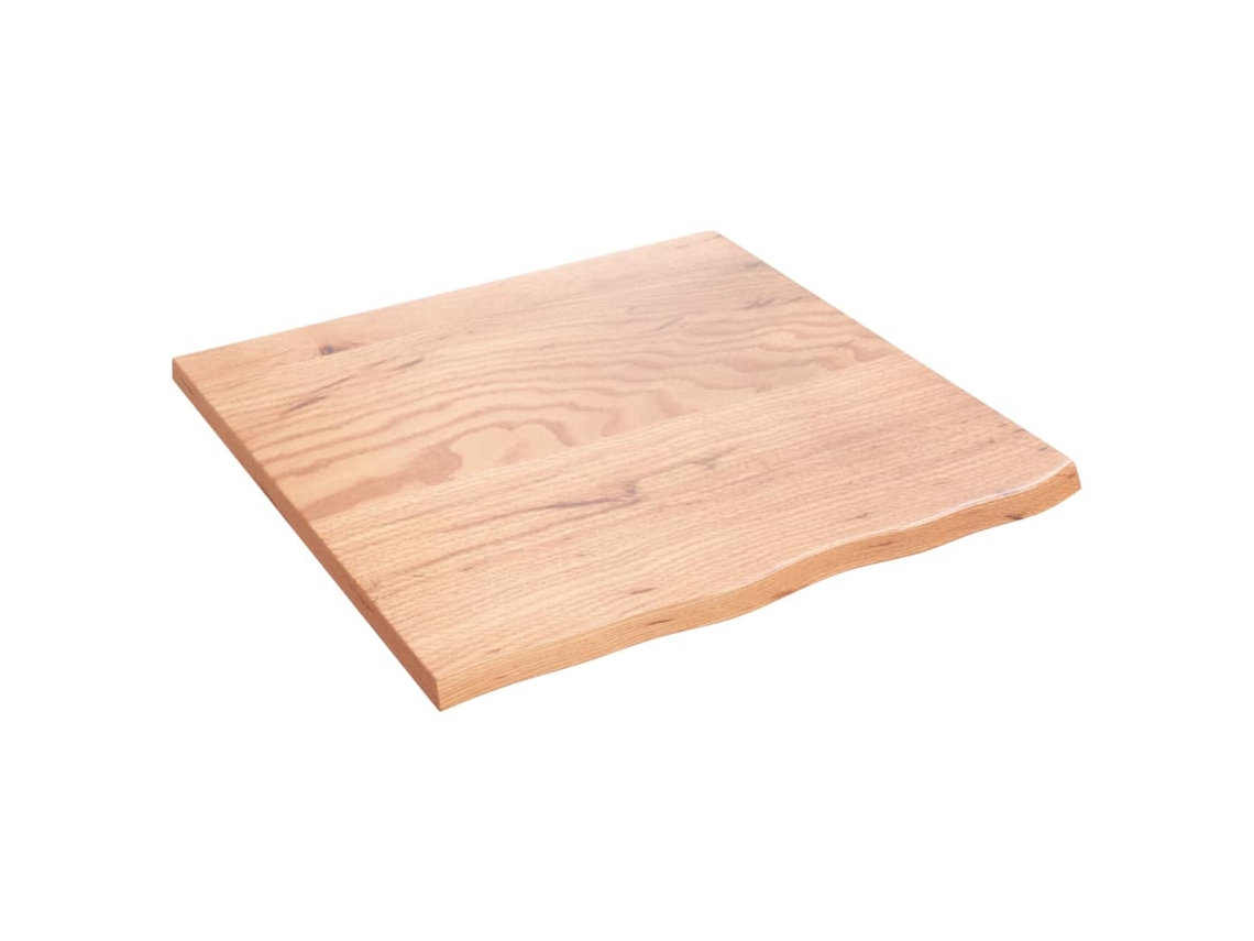 Bathroom Countertop, Bathroom Countertops Vidaxl Marrom Madeira De Carvalho (60 X 60 X 2 Cm)
