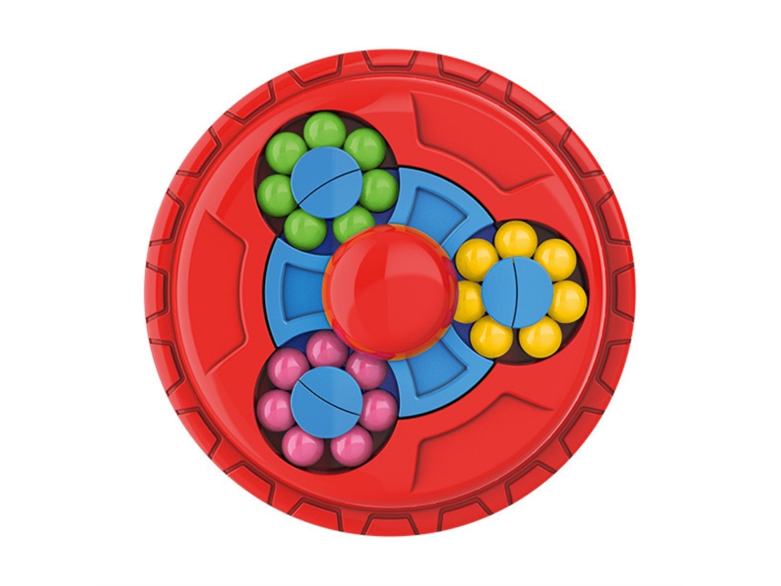 Mali brinquedo Educativo de Desenvolvimento Cerebral Jogo de Rotacionar Grãos para Equilíbrio e Alivio de Estresse