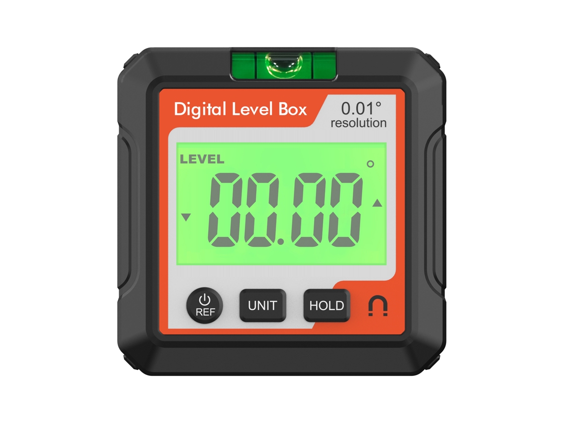Transferidor de Ângulo Digital com Base Magnética S/MARCA