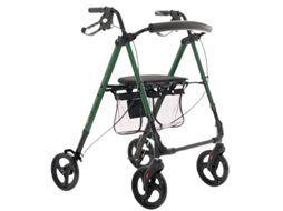 Suporte de reabilitação com assento e bolsa para idosos Green Mdh