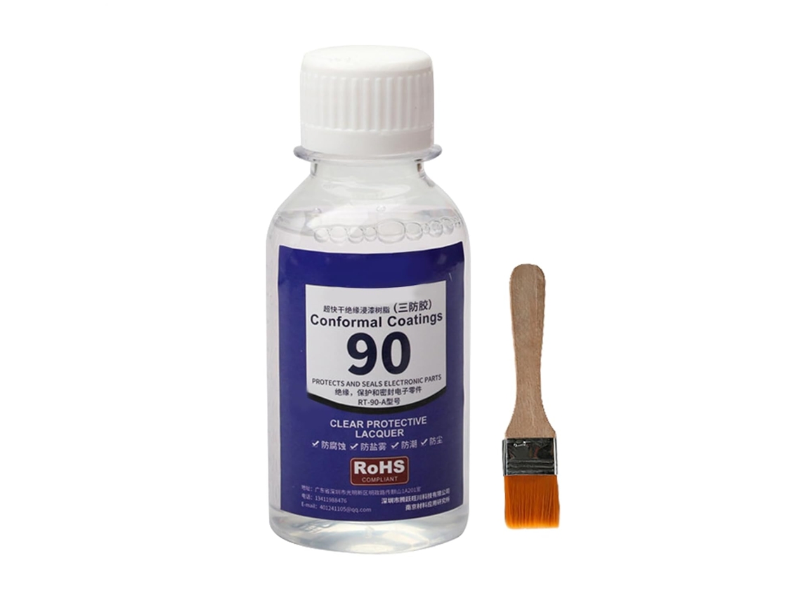 Revestimento Eletrônico Impermeável, Adesivo Isolante, 100ml