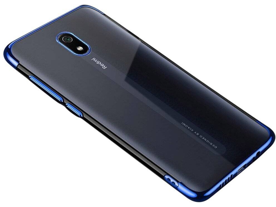 Capa Xiaomi Redmi 8A LMOBILE Electro Silicone Azul