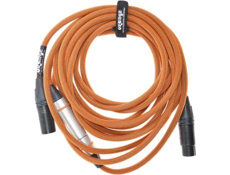 Cabo ORANGE Twister Cable Mic 6M Xlr