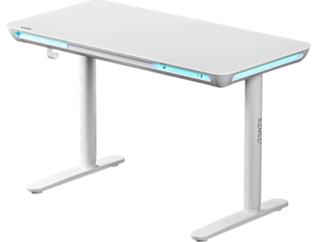 Mesa Com Altura Ajustável, 140x70 Cm, Mesa Elétrica Para Computador, 4 Assentos Ergonômicos Com Memória, Gancho Para Mesa Em Pé, Anticolisã Ehstmind