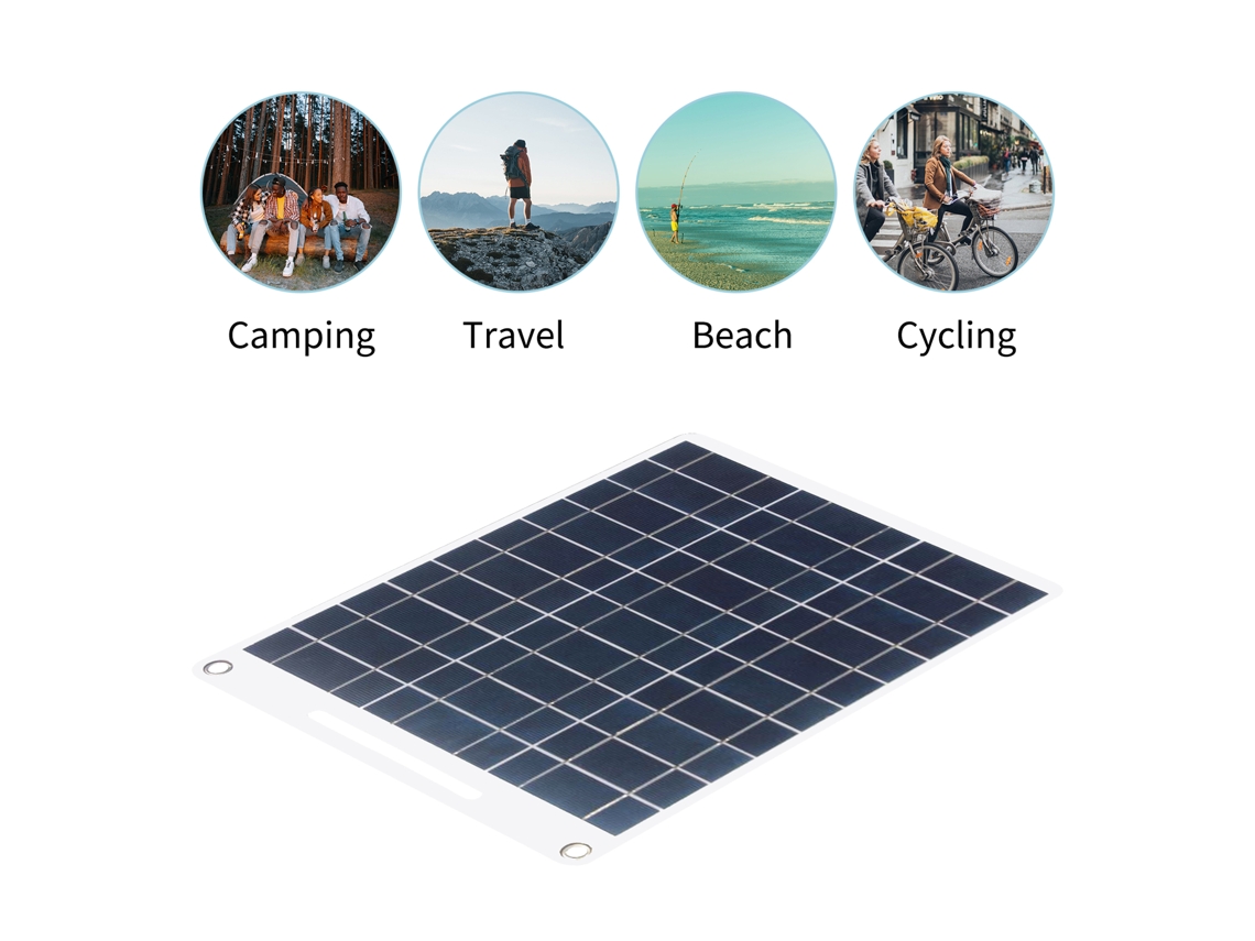 Painel Solar 13w 5v LAXISCREED com Porta Usb Dupla