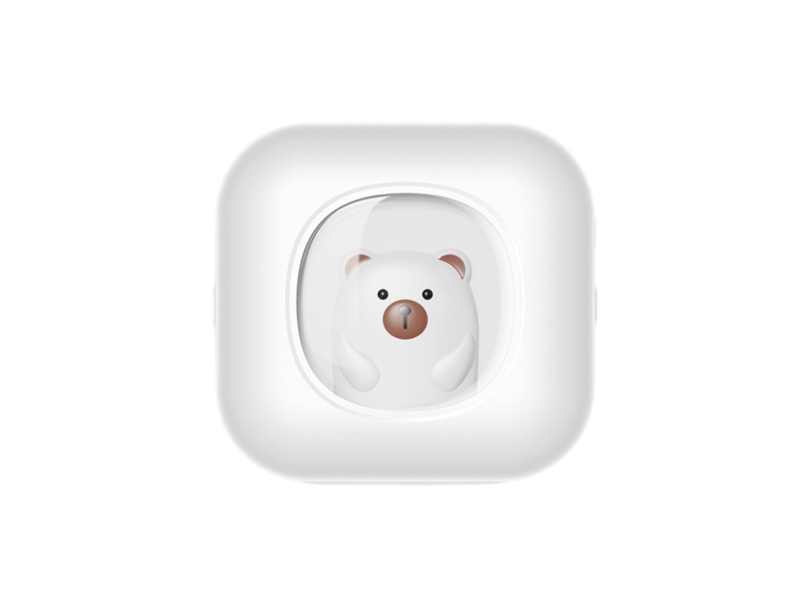 Mini Presente Sem Fio para Aniversário Infantil X7 Branco YUNZII (inclui um Rolo de Papel Higiênico)