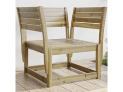Cadeira De Jardim Madeira De Pinho Impregnada Dkd Home Decor