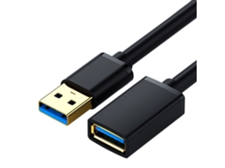 Cabos De Extensão De Dados Usb Dourados De 1m Aquaforge