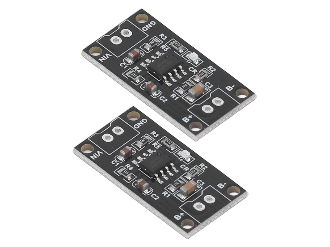 2 Peças Placa de Carga Bateria Nimh 1s Cc Cv Proteção Contra Curto circuito Módulo Carregador 1.5v Mrb048a