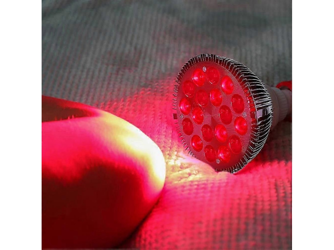 Lâmpada de Luz Vermelha 54w, Terapia Led 660 Nm e 850 com Leds Infravermelho Próximo. GOKOCO