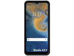 Capa para ZTE Blade A51 TUMUNDOSMARTPHONE Silicone Líquida Preto