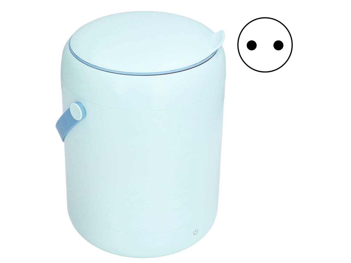 Mini Máquina De Lavar Portátil De 3 Litros, Lavadora Inteligente De Roupas Íntimas Com Luz Azul, Bivolt Aquaforge (100 240v)