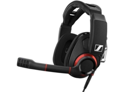Auscultadores Gaming com Fio SENNHEISER Gsp 500 (Over Ear - Multiplataforma - Noise Cancelling - Preto)