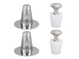 Filtros De Desagüe Para Lavabo De Baño Con Captadores De Cabello Anti-obstrucción
