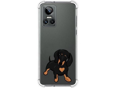 Capa para Realme GT Neo 3 5G TUMUNDOSMARTPHONE Desenhos Anti golpes Cães 04 Multicor