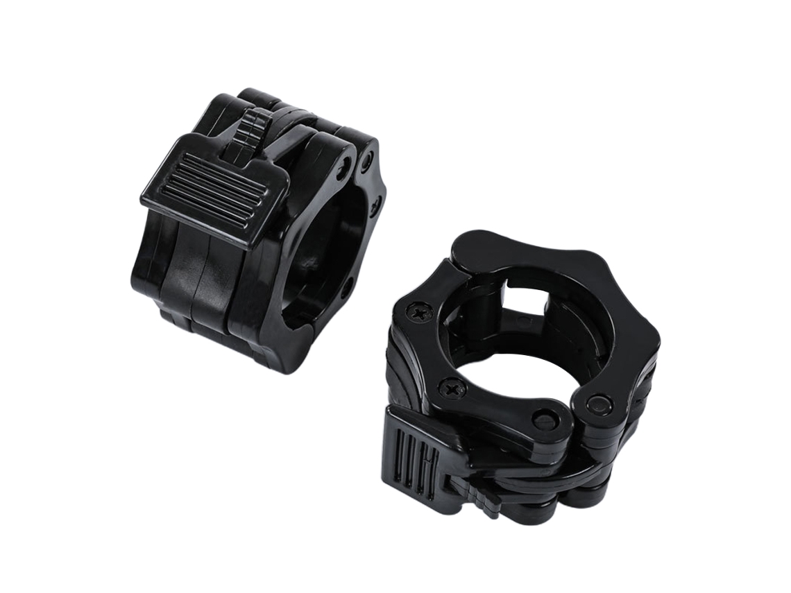 Par de Colar de Barra com Bloqueio Clip para Pesas com S/MARCA