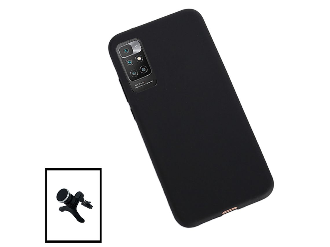 Capa para Xiaomi Redmi 10 PHONECARE Silicone Líquido Magnética Preto