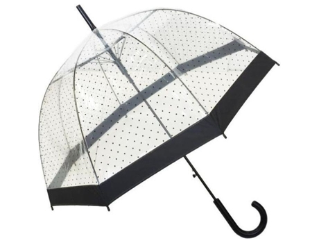 Guarda-chuva Unissexo Smati Sino Bolinhas Colorless Preto (e 84 Cm)
