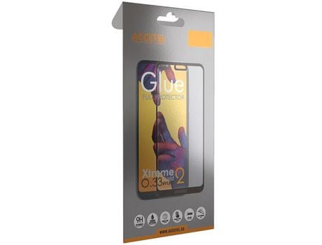 Película ACCETEL para Tcl 10 5G de Vidro Temperado Full Moldura em Preto