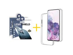 Conjunto 2 x Película de Câmara e Capa ACCETEL Apple iPhone 14 Dupla 360º Transparente Clear