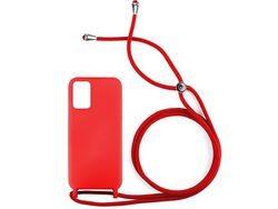 Capa ACCETEL para Xiaomi Redmi Note 10 Pro Gel Rope Vermelho