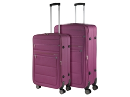 Eva ITACA Evora Hematoma Conjunto de Malas Semi-Rígidas 45X79X28 Cm 86L