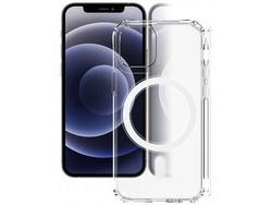 Capa GANDY para Apple iPhone 15 Compatível com Magsafe Magnetic Transparente Clear