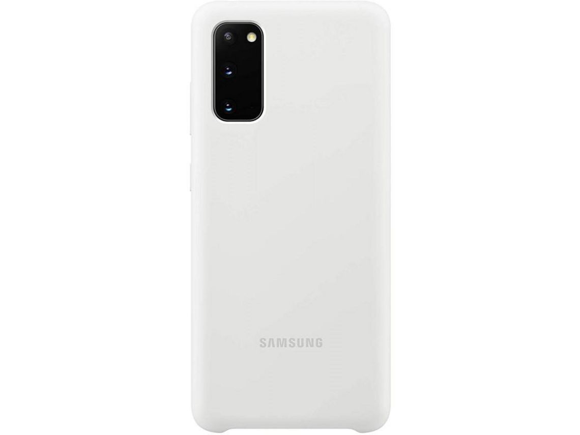 Capa SAMSUNG Galaxy S20 Silicone Branco