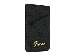 Carteira Carteira com Magsafe de Pele GUESS para iPhone 12 em Cor Cinzento GUWMS4GTLBK