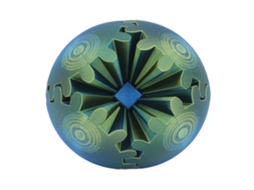 Mali bola de Engrenagem 3d Impressa para Aliviar Estresse Anxiety Relaxamento Azul Verde