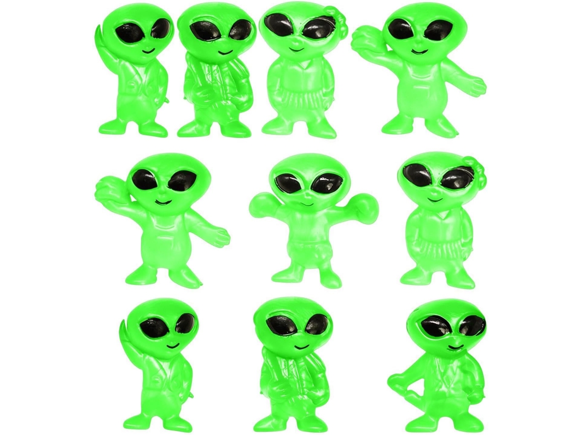 Miniaturas Alienígenas Conjunto Figuras Colecionáveis Realistas Exibir Prateleiras Lareiras Salas Estar GOKOCO