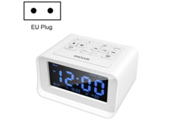 Relógio De Parede Digital Led Para Quarto Com Porta De Carregamento Usb, Rádio Relógio, Temperatura, Plataforma Eletrônica, Especi Slowmoose