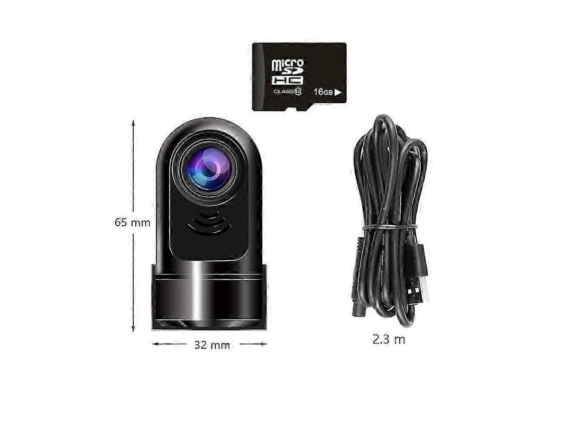 Câmera de Painel Rotativo Compacta 360 Mini Câmera Adas 1080p para Motoristas Britânicos TAISHENGDA