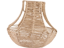Abajur Decorativo De Vime Trançado Para Luminária De Teto, Imitação De Vime.
