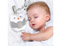 Máquina Portátil De Ruído Branco Para O Sono Do Bebê, Reprodutor Música Com Alça Pendurar. Aquaforge