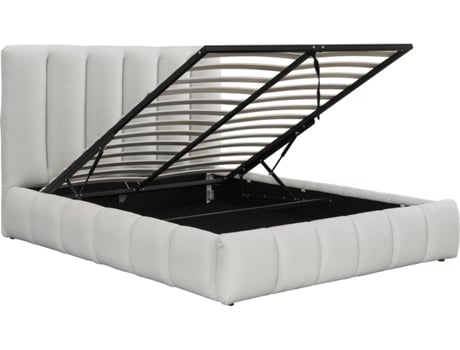Cama nórdica con arcón ''Annie'' - 160 x 200 cm - Blanco